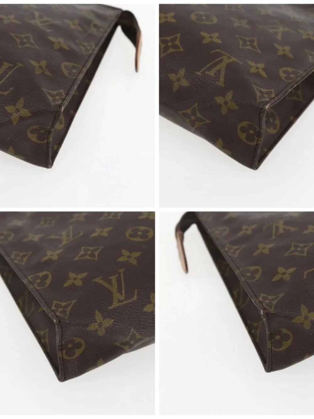 LOUIS VUITTON Monogram Poche Toilette 26 Pouch M47542 LV Auth am10716